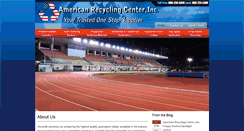Desktop Screenshot of americanrecycling.com