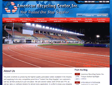 Tablet Screenshot of americanrecycling.com